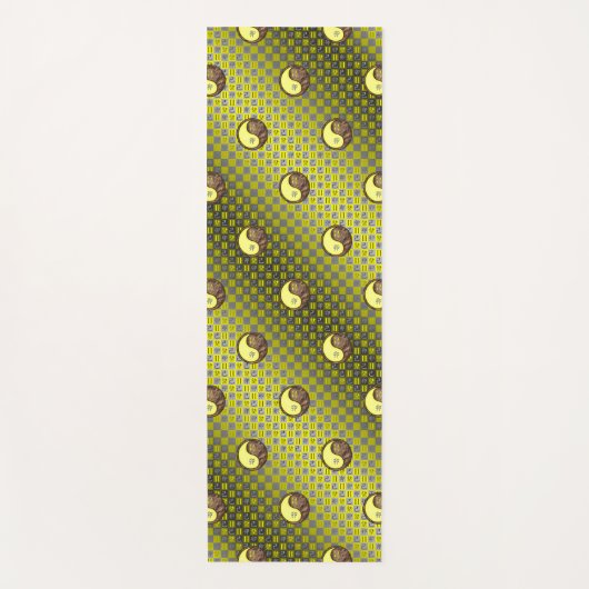 Gemini & Earth Rabbit Yogamatte (Vorderseite)