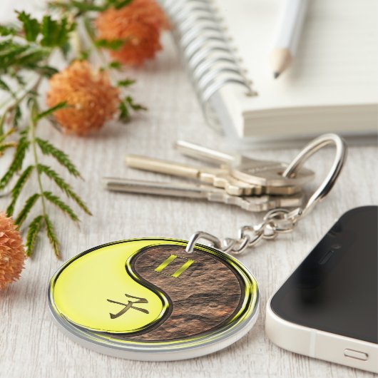 Gemini & Earth Rat Schlüsselanhänger (Vorderseite rechts)