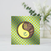 Gemini & Earth Snake Karte (Stehend Vorderseite)