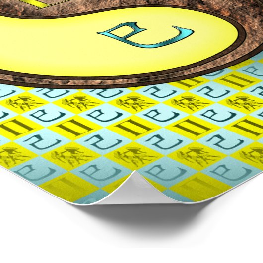 Gemini & Earth Snake Poster (Ecke)