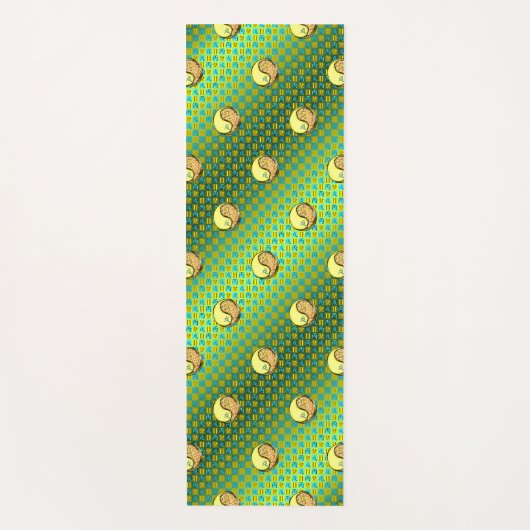 Gemini & Fire Dog Yogamatte (Vorderseite)