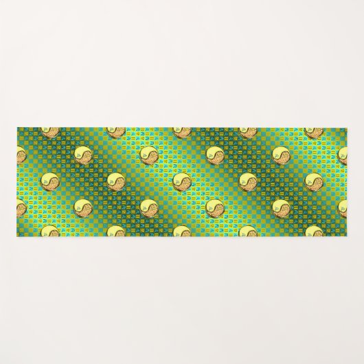 Gemini & Fire Dog Yogamatte (Vorderseite (Horizontal))