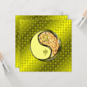 Gemini & Fire Monkey Karte (Vorderseite/Rückseite Beispiel)