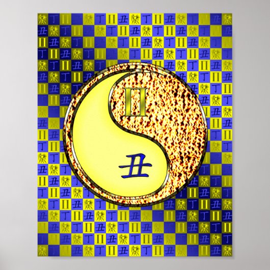 Gemini & Fire Ox Poster (Vorne)