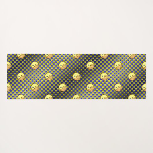 Gemini & Fire Ox Yogamatte (Rückseite (Horizontal))