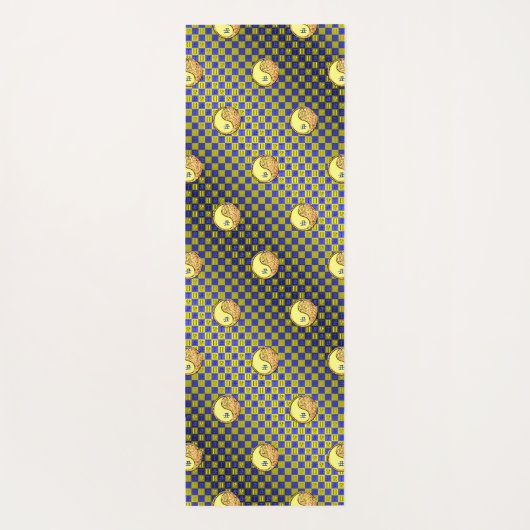 Gemini & Fire Ox Yogamatte (Rückseite)