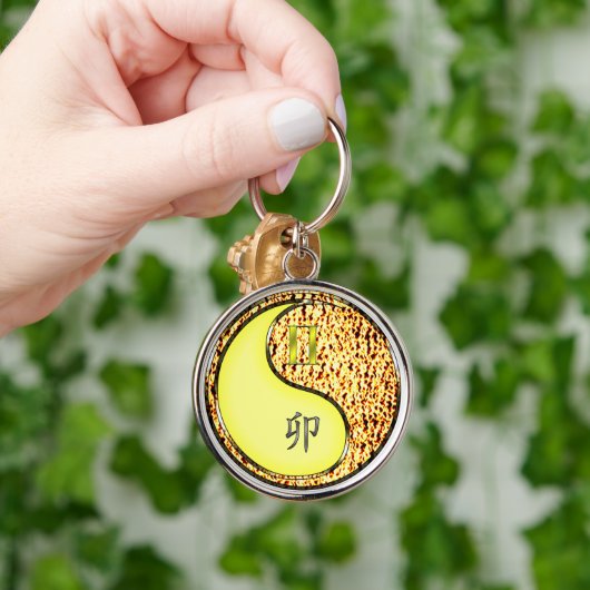 Gemini & Fire Rabbit Schlüsselanhänger (Hand)