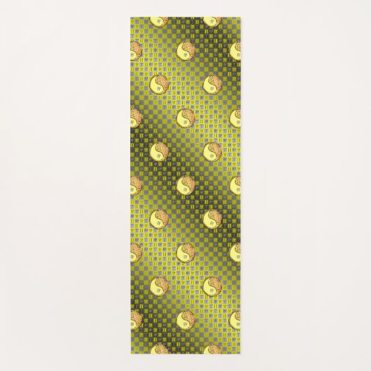 Gemini & Fire Rabbit Yogamatte (Vorderseite)