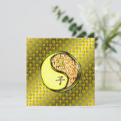 Gemini & Fire Rat Karte (Stehend Vorderseite)