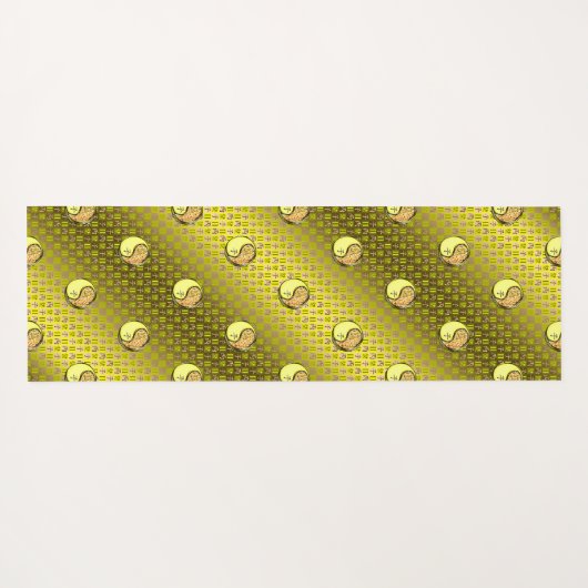 Gemini & Fire Rat Yogamatte (Rückseite (Horizontal))