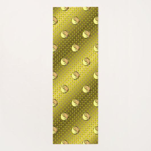 Gemini & Fire Rat Yogamatte (Rückseite)