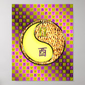 Gemini & Fire Rooster Poster (Vorne)