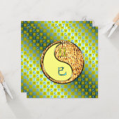 Gemini & Fire Snake Karte (Vorderseite/Rückseite Beispiel)