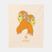 Gemini Fleece Blanket (Vorderseite)
