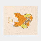 Gemini Fleece Blanket (Vorderseite (Horizontal))
