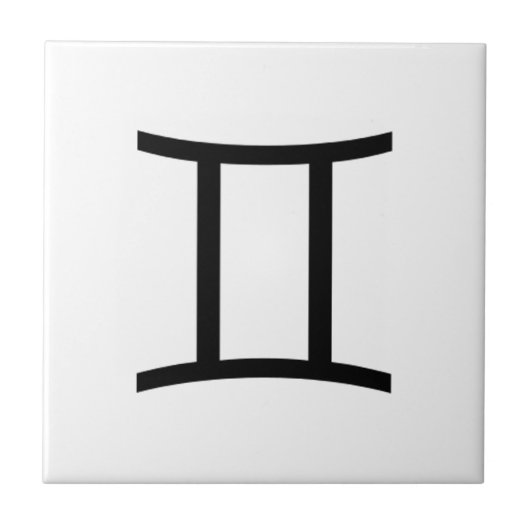 Gemini Fliese (Vorderseite)