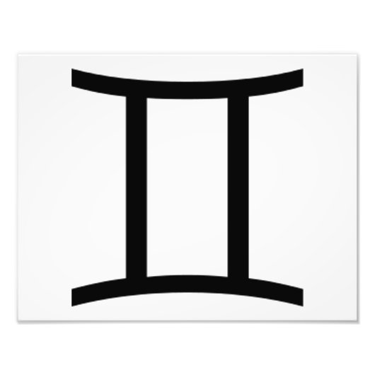 Gemini Fotodruck (Vorne)