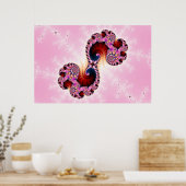 Gemini Fraktal Art Poster (Küche)