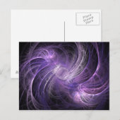 Gemini-Fraktal Postkarte (Vorne/Hinten)