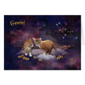 Gemini für Cat Lovers (Vorderseite (Horizontal))