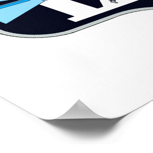 Gemini-Gedenklogo Poster (Ecke)