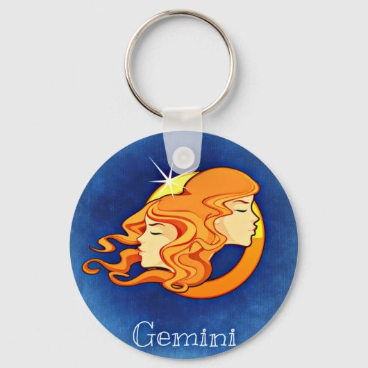 Gemini, Gemelli Schlüsselanhänger (Vorderseite)