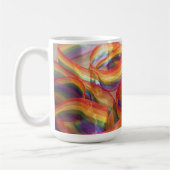 Gemini generiertes kaskadierendes durchsichtiges R Kaffeetasse (Links)