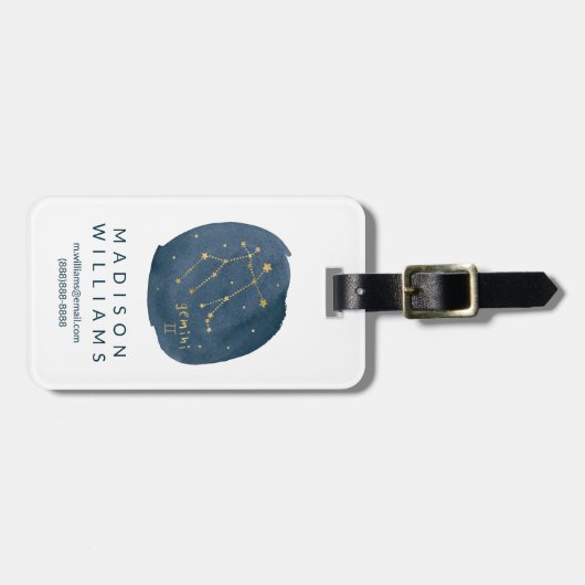 Gemini Gepäckanhänger (Vorderseite horizontal)