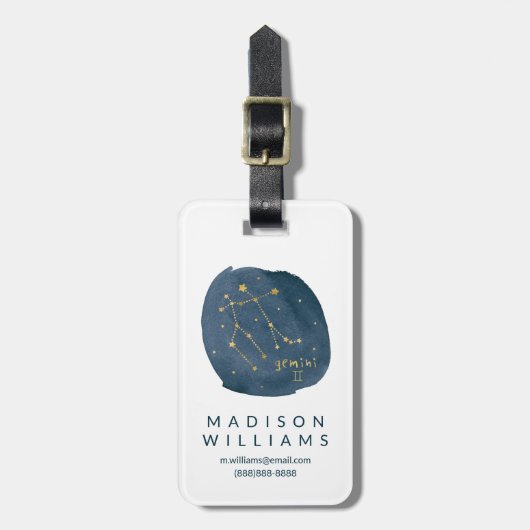 Gemini Gepäckanhänger (Vorderseite vertikal)