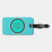 Gemini-Gepäcktag Gepäckanhänger (Rückseite horizontal)