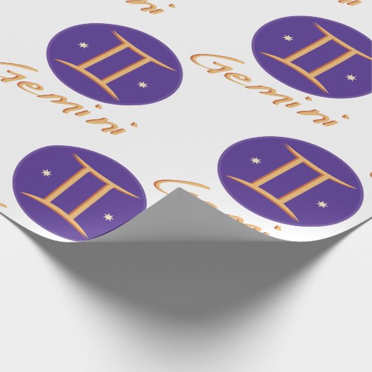 Gemini Geschenkpapier (Ecke)