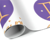 Gemini Geschenkpapier (Rolleneckpunkt)