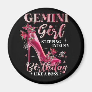 Gemini Girl tritt in meinen Geburtstag ein wie ein Magnet