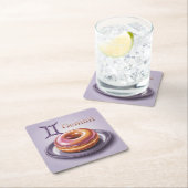 Gemini Glazed Donut Lavender Untersetzer Set (Vor Ort)