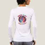 Gemini Glow: Pregnant & Powerful – Fun & Empowerin Tri-Blend Shirt (Rückseite)