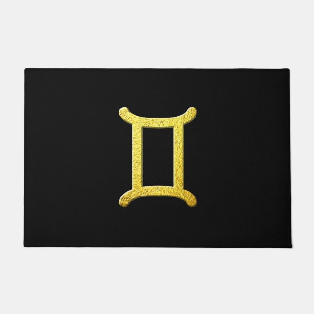 Gemini Gold Fußmatte (Vorderseite)