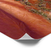 Gemini Gothic Whimsical Collage Butterfly Women Poster (Ecke)