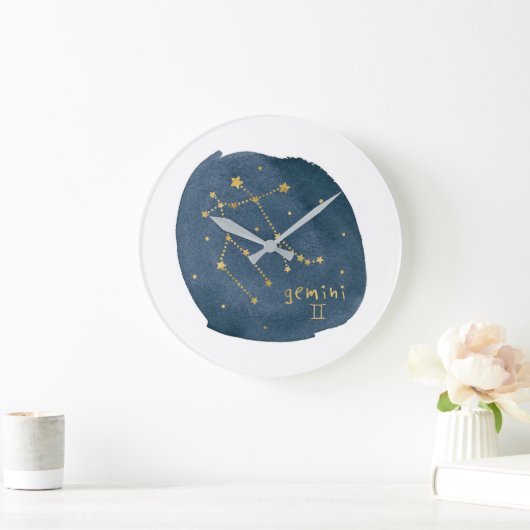 Gemini Große Wanduhr (Zuhause)