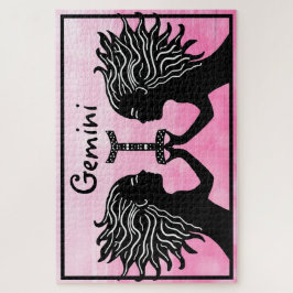 Gemini Hand Dragon Art Horoskop Zodiac Puzzle