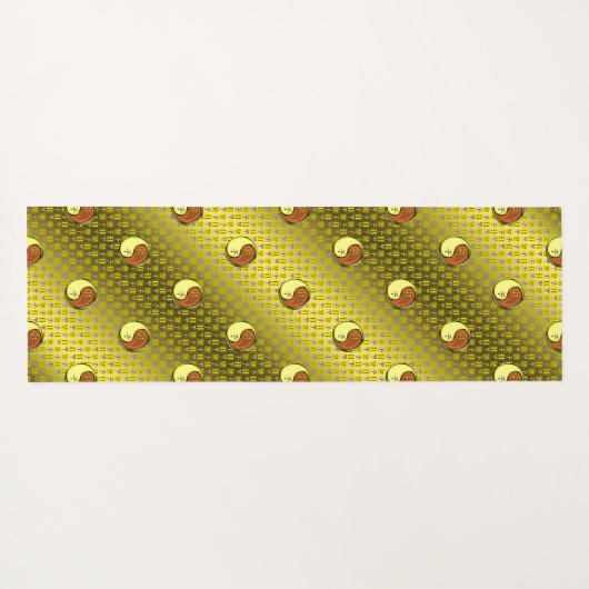 Gemini & Holz Rat Yogamatte (Rückseite (Horizontal))