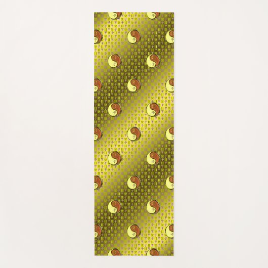 Gemini & Holz Rat Yogamatte (Vorderseite)