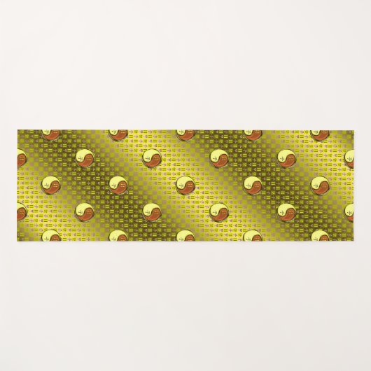 Gemini & Holz Rat Yogamatte (Vorderseite (Horizontal))