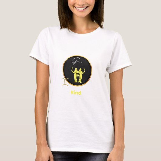 Gemini Horoscope T - Shirt (Vorderseite)