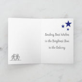 Gemini-Horoskop-Karte, Geburtstagskarte Karte (Innenseite)