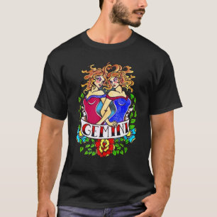 Gemini Horoskop Vintager Tag T-Shirt