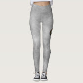 Gemini in Pearl Gemstone Leggings (Vorderseite)