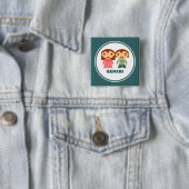 Gemini ist mein Zodiakzeichen Button (Beispiel)