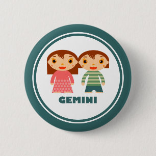 Gemini ist mein Zodiakzeichen Button