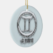 Gemini Keramik Ornament (Rechts)