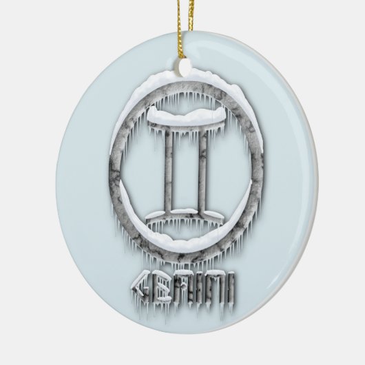 Gemini Keramik Ornament (Links)